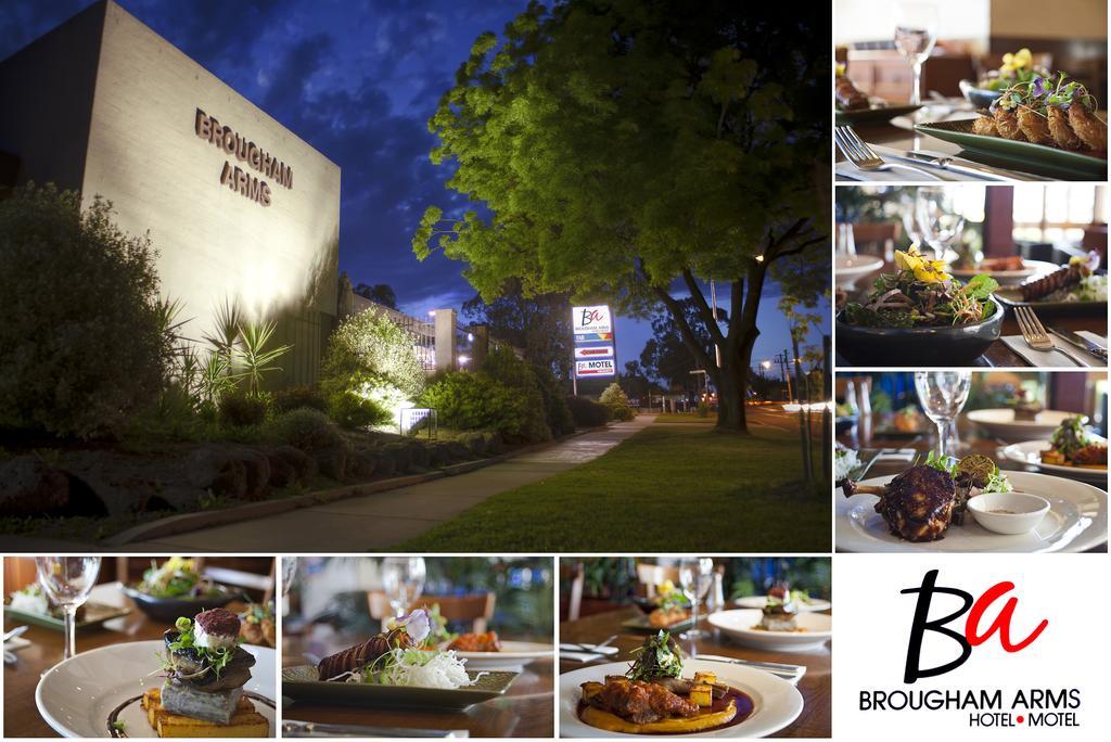Brougham Arms Hotel Bendigo Esterno foto