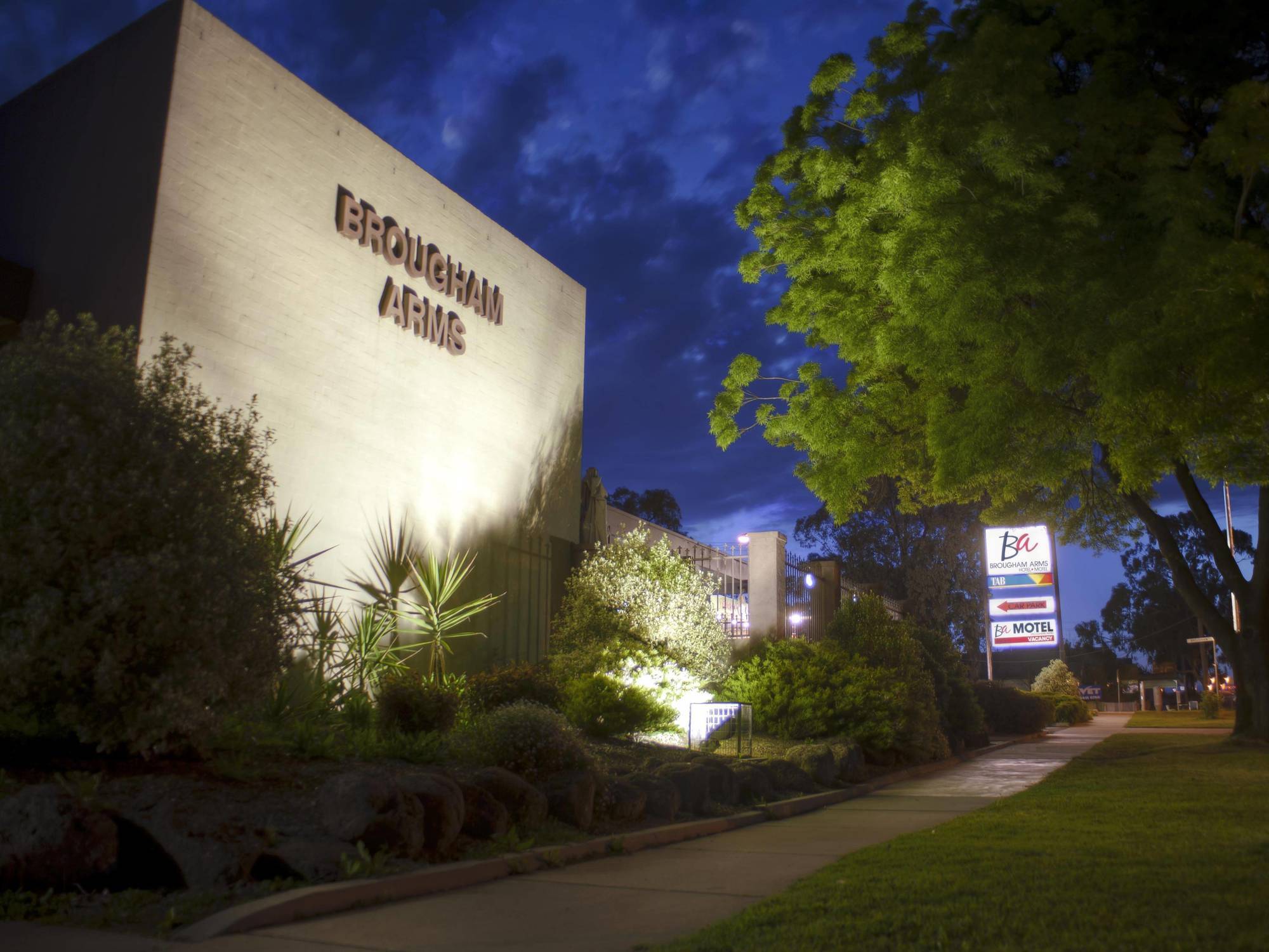 Brougham Arms Hotel Bendigo Esterno foto